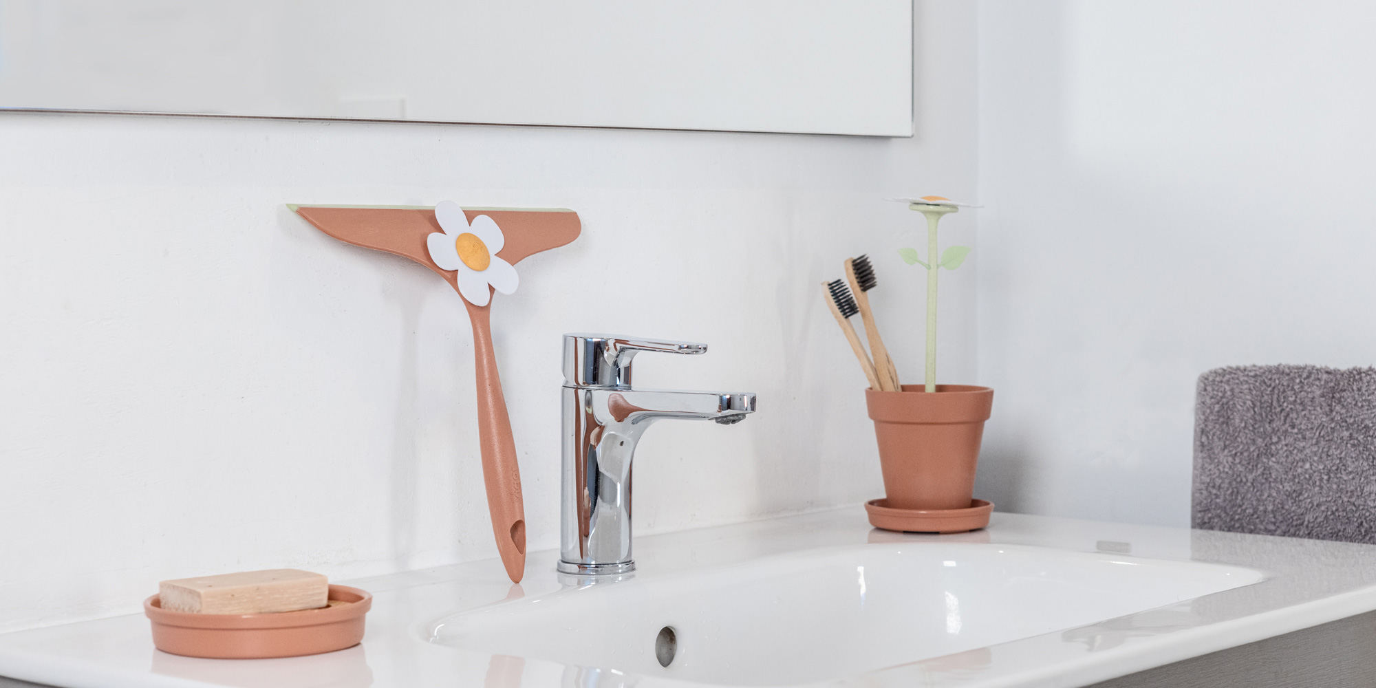 フローガニック 歯ブラシ ホルダー