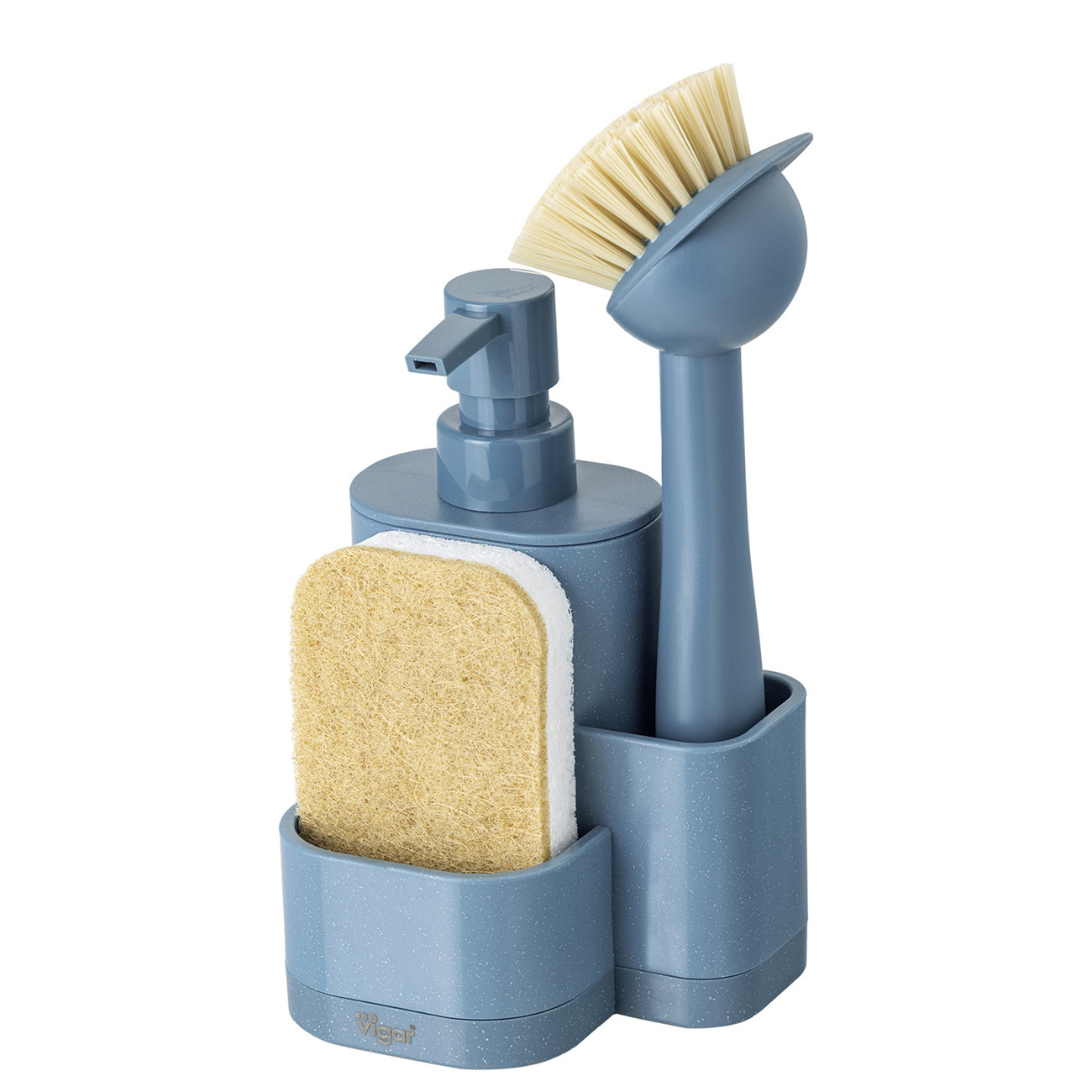 ３シンクキャディセット、ブルーモットルド